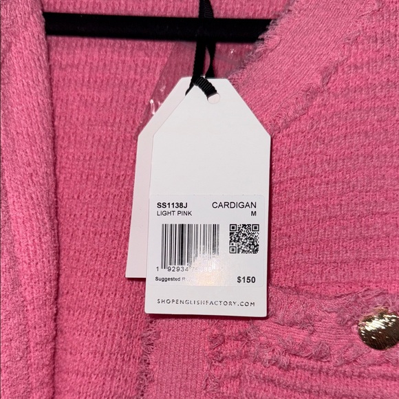 Pink Tweed Jacket - Picture 3 of 5